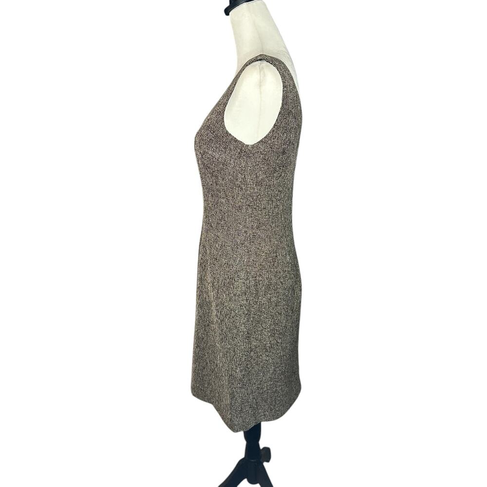 B. Moss Dress Collection Brown White Sleeveless Size 2 - Picture 2 of 5